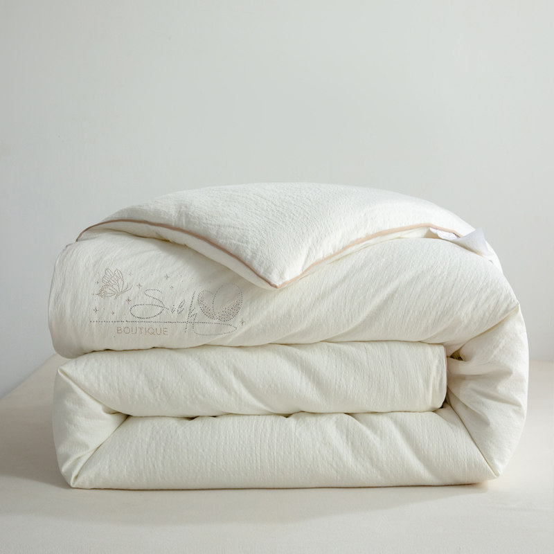 無印良品灯芯绒蚕丝被 MUJI-B23-62 200*230cm